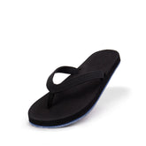 Flip Flops Mujer Suela Sneaker - Azul/Negro