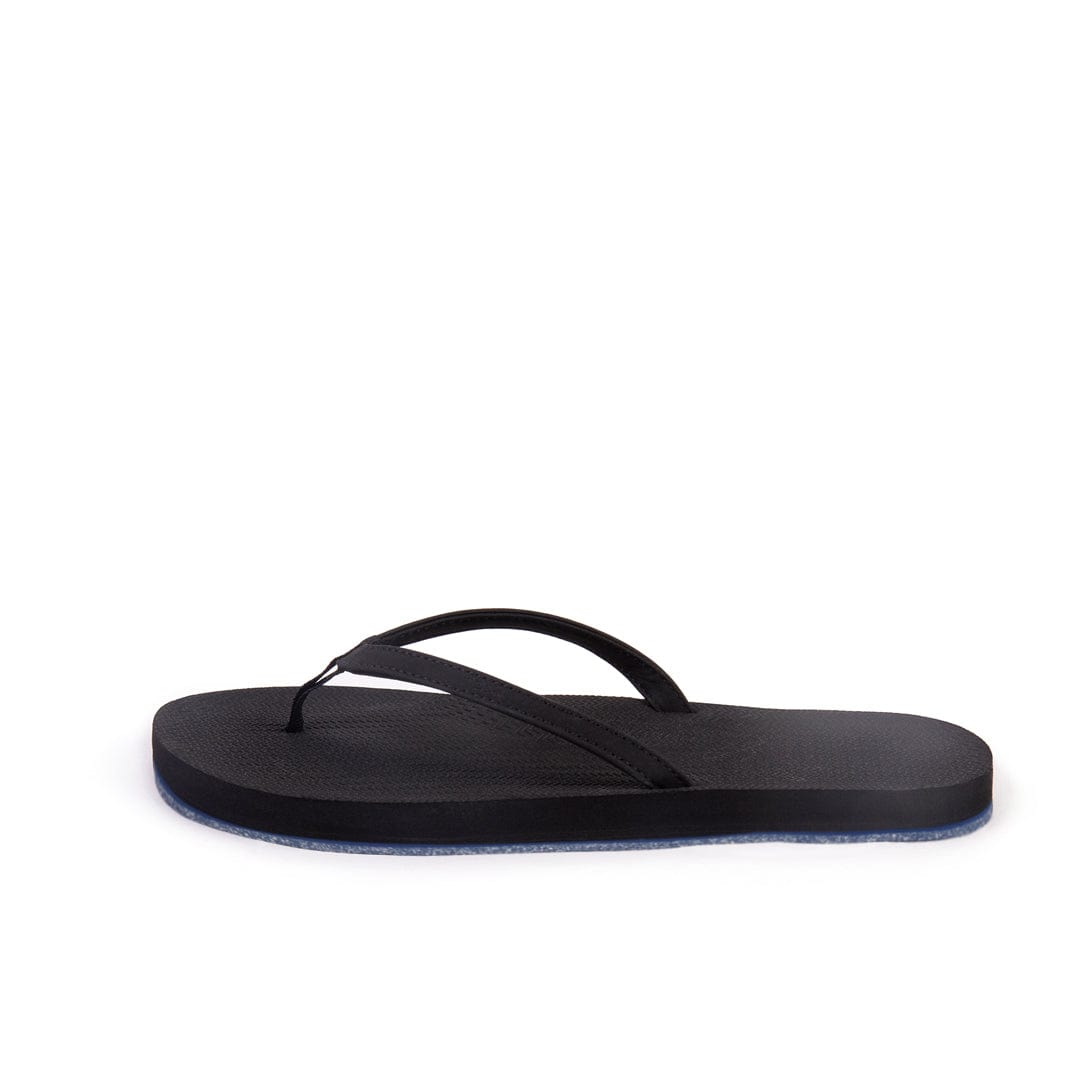 Flip Flops Mujer Suela Sneaker - Azul/Negro