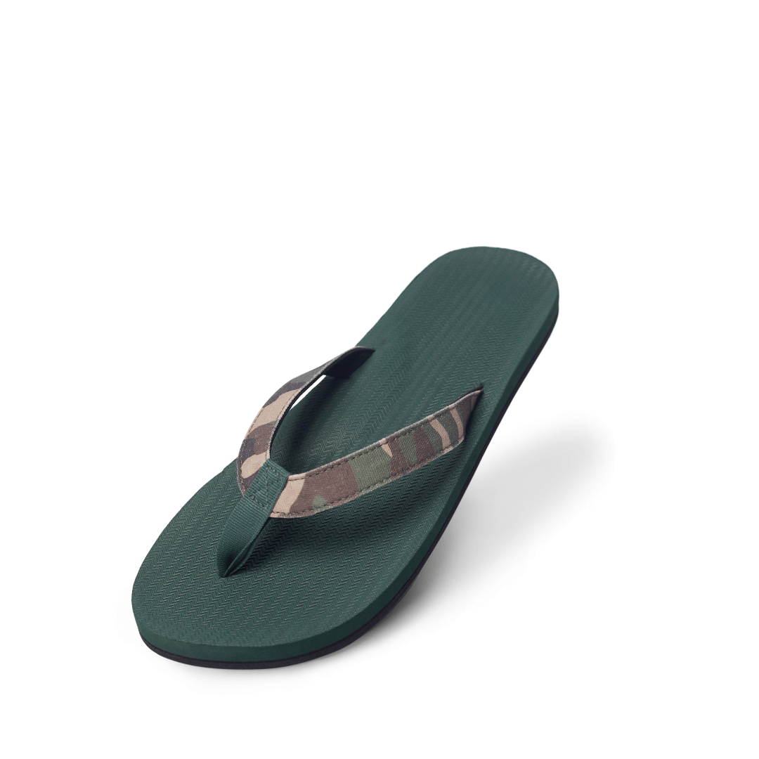 Flip Flops Mujer - Camo Verde