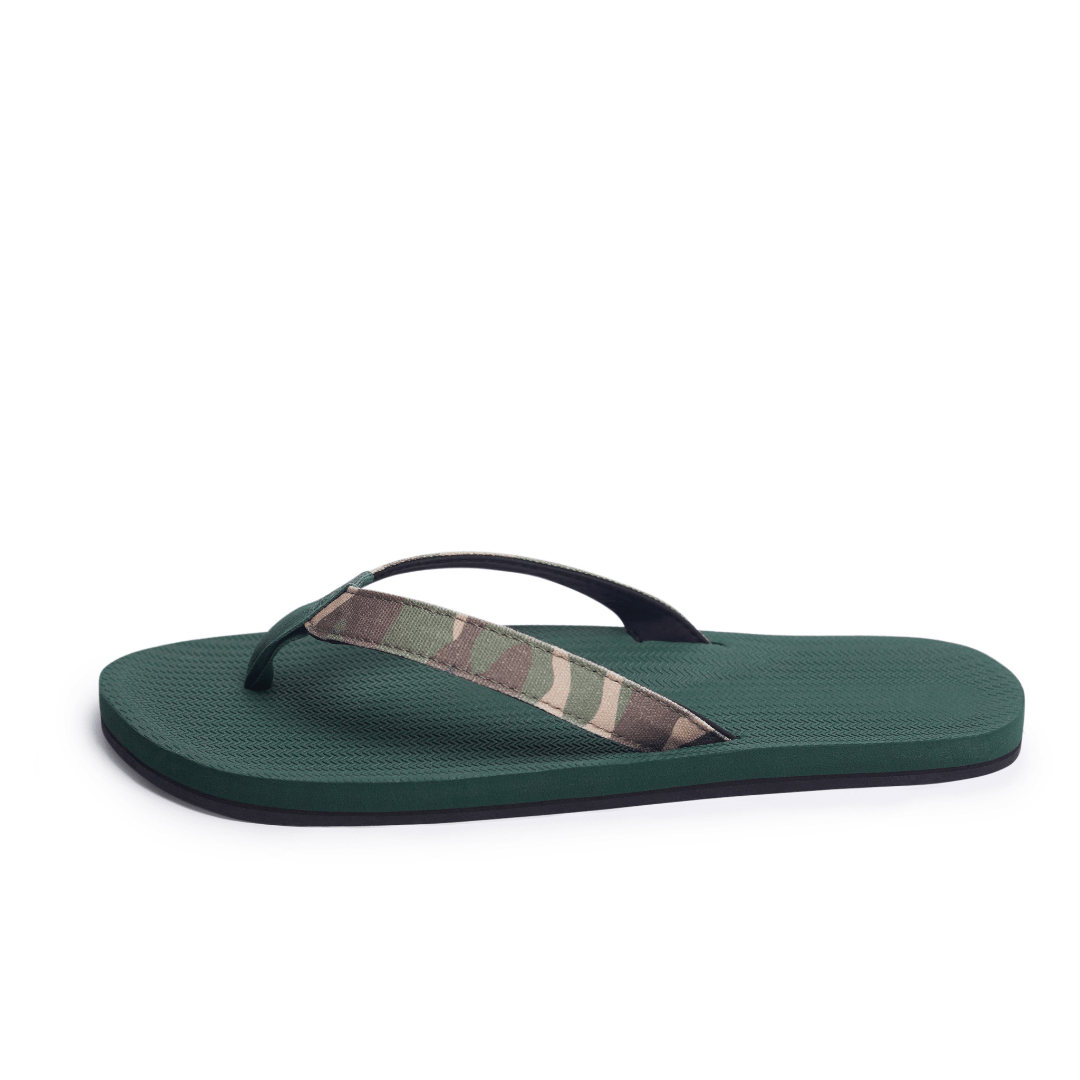 Flip Flops Mujer - Camo Verde