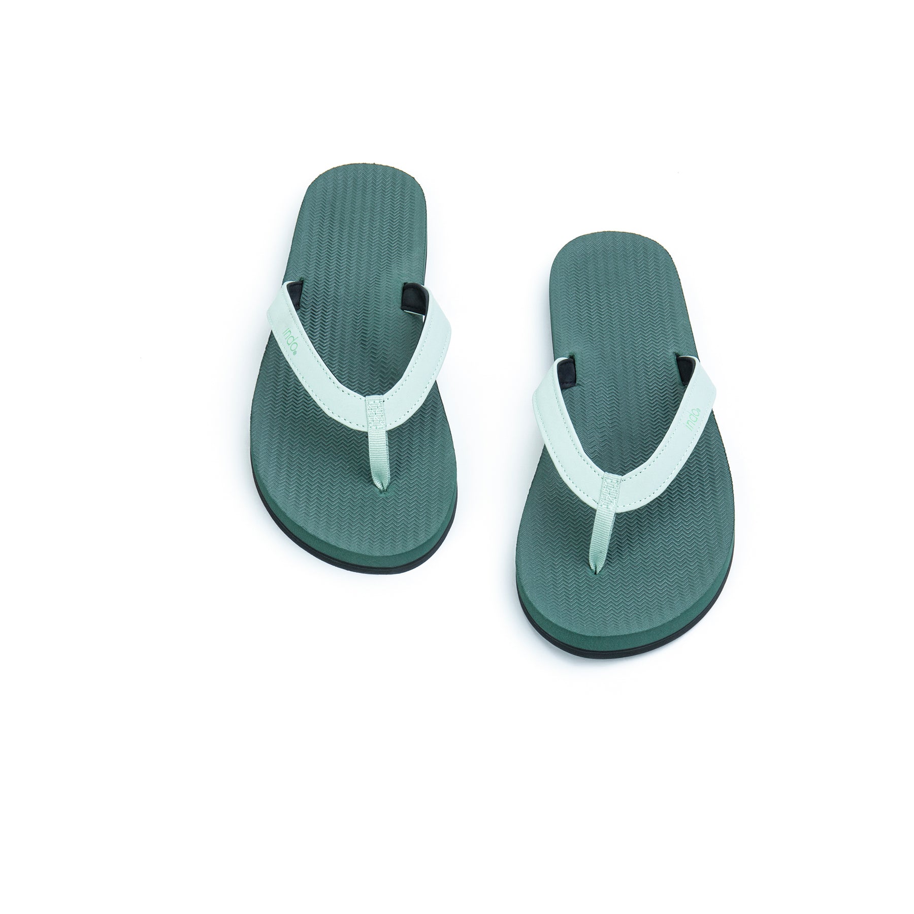 Flip Flops Mujer - Verde/Verde Claro