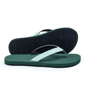 Flip Flops Hombre - Verde/Verde Claro